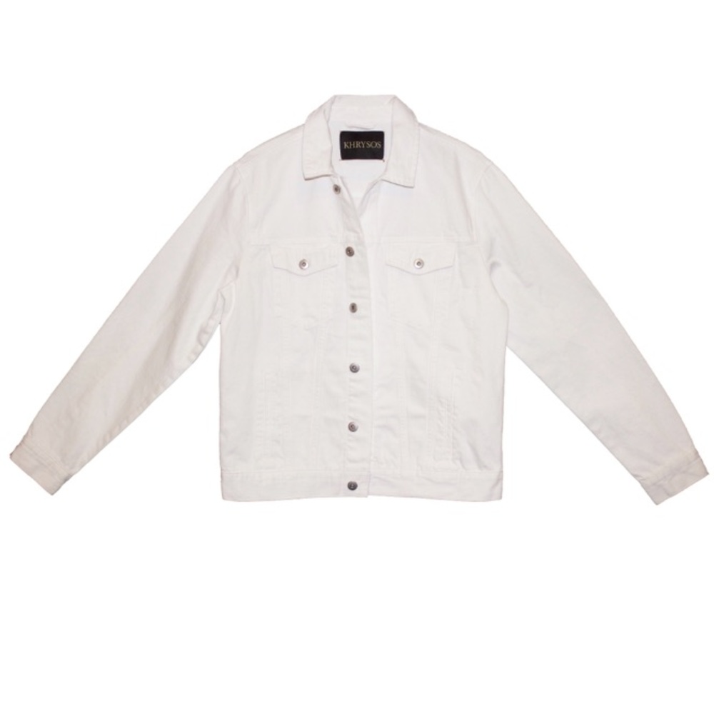 Frosted Ivory Denim